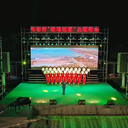 句容雷亞架舞臺歌會，小舞臺大夢想
