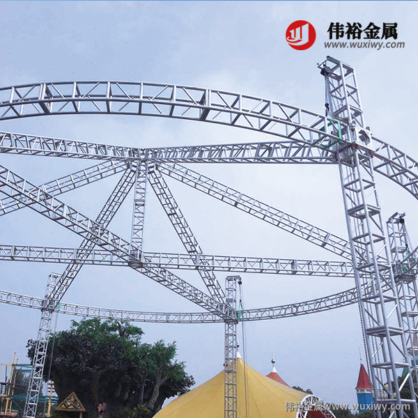 圓形造型鋁合金燈光桁架3